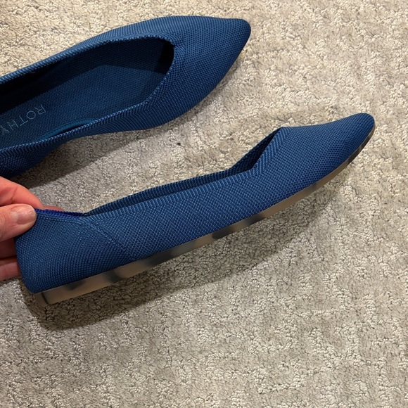 Rothy's Women's Deep Blue Loafers - Picture 2 of 4